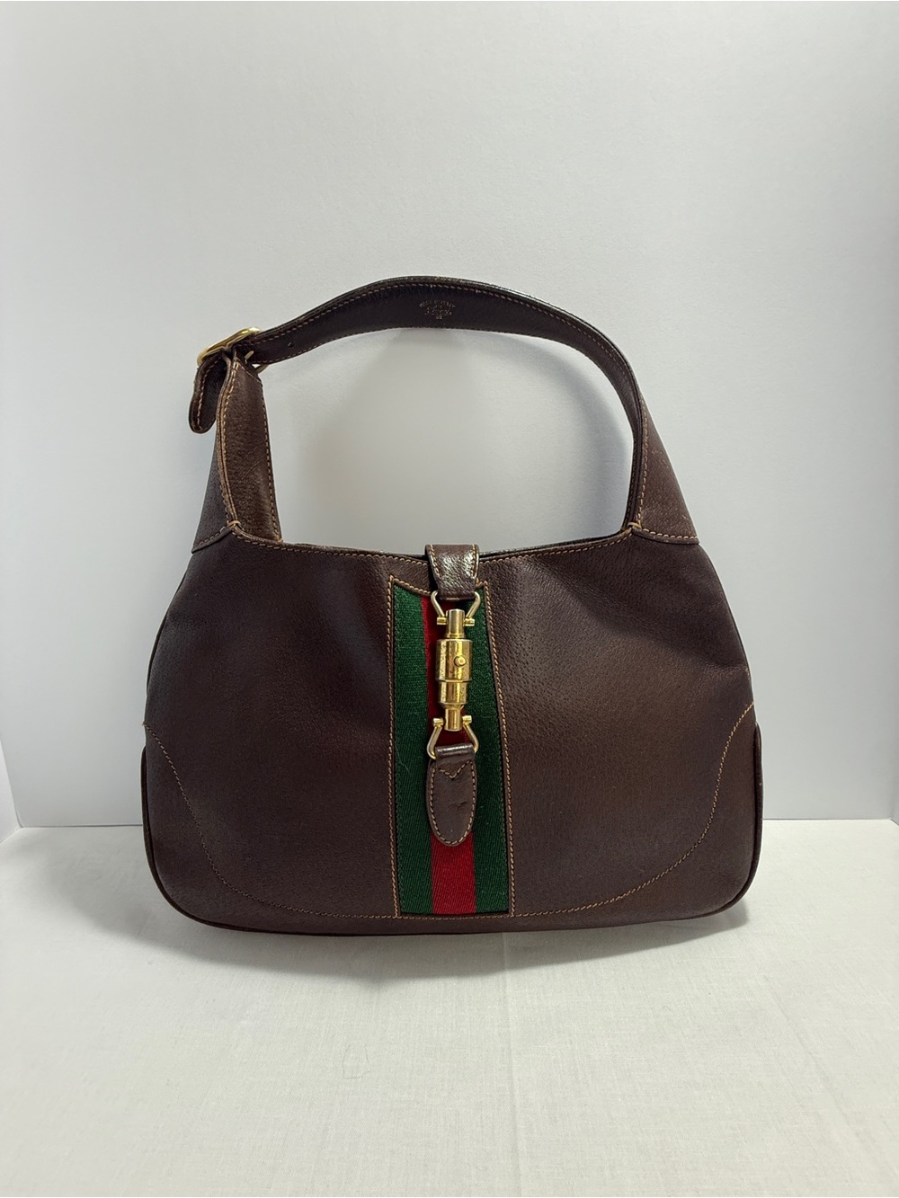 Vintage Gucci Jackie with Green and Red *AUTHENTIC*